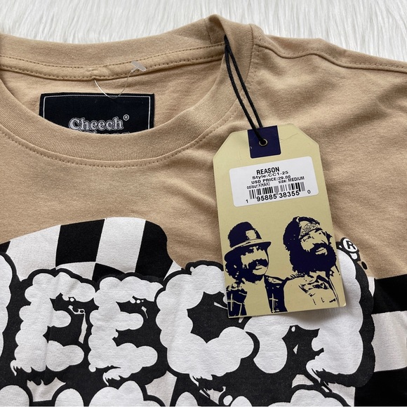 Cheech & Chong Racing Team t-shirt men’s size M (oversized) NWT - Picture 4 of 9